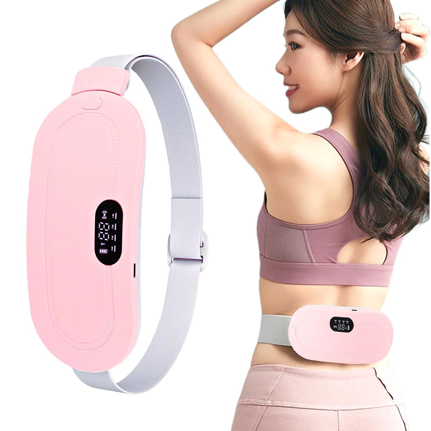 Electric Heating Pad Menstrual Cramp Massager-Nextora