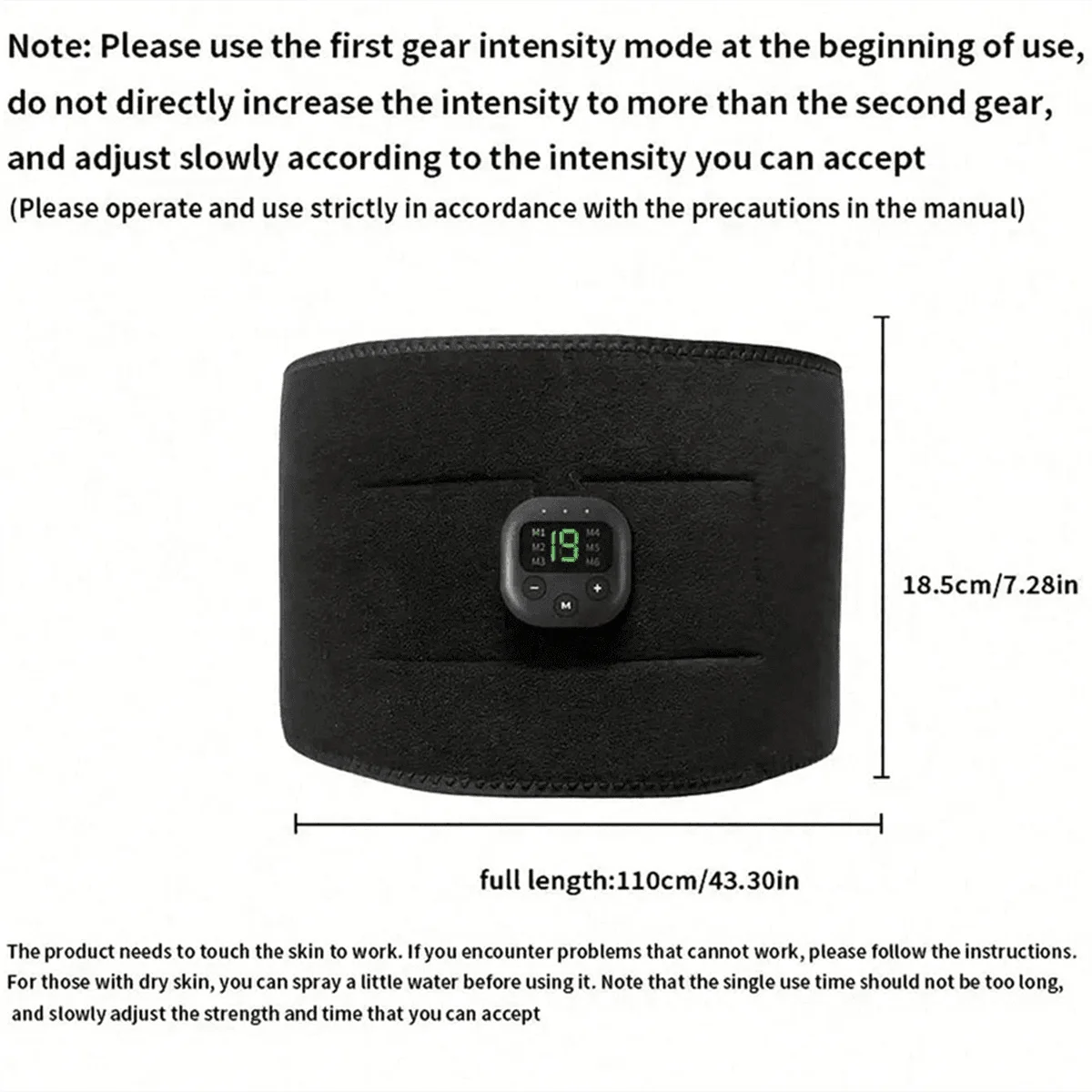 Waist Massager – Portable USB Charging Electric Shaper-Nextora