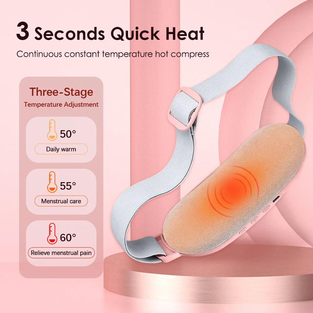 Electric Heating Pad Menstrual Cramp Massager-Nextora