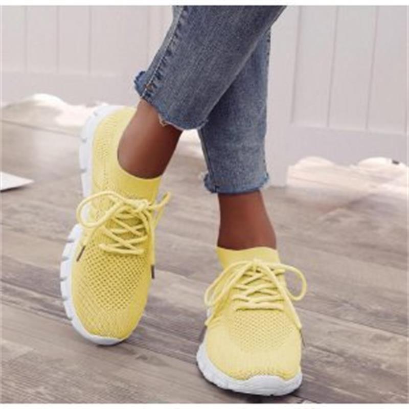 Women Flying Knit Sports Shoes