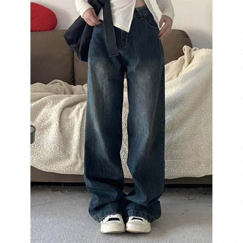 Slimming And Wide Leg Jeans