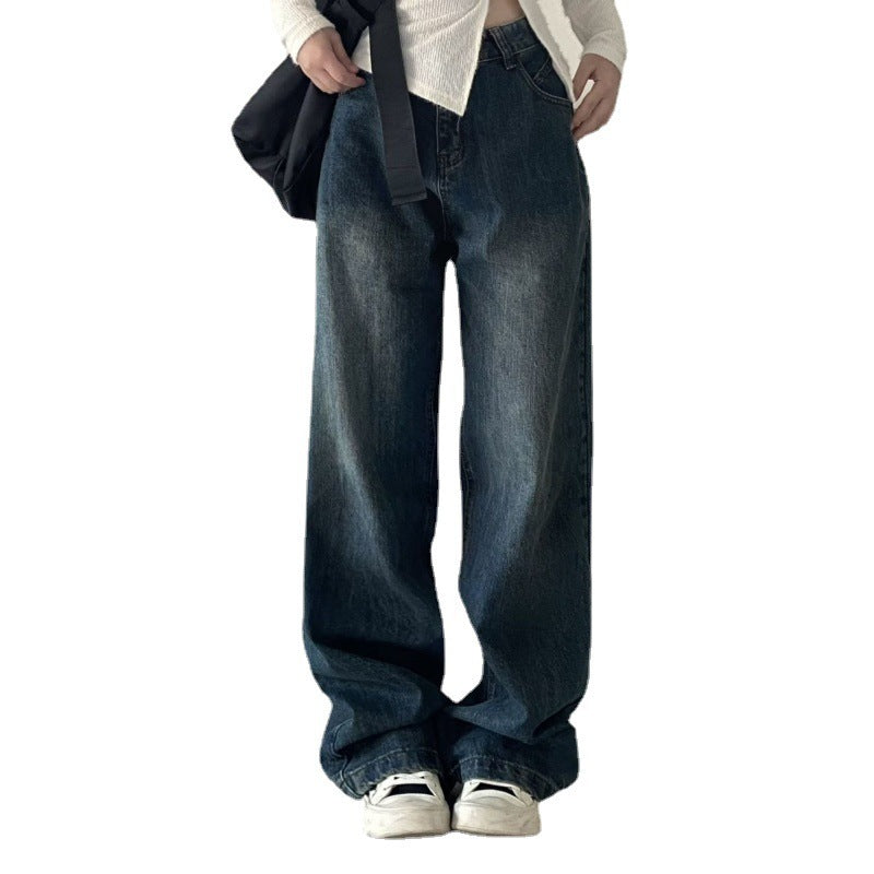 Slimming And Wide Leg Jeans