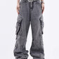 Men's Wide Leg Straight Jeans