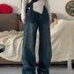 Slimming And Wide Leg Jeans