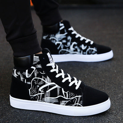 Spring high top shoes