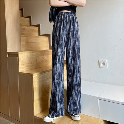 Plaid Wide Leg Pants