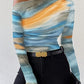 Women’s Print Long Sleeve Top