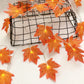 2/3/6M Artificial Maple Leaf Garland – Christmas Decoration-Nextora