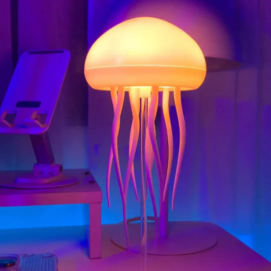 JellyGlo Hanging Jellyfish Mood Lamp – Ambient Lighting Decor-Nextora