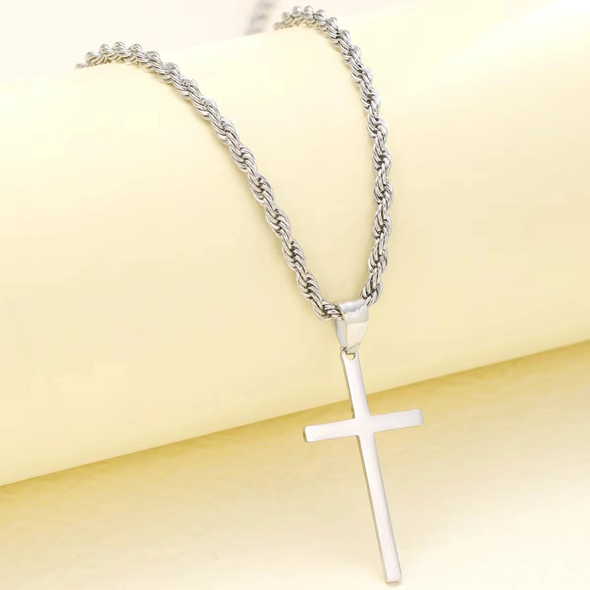 Men’s & Women’s Cross Pendant Necklace – Stylish Unisex-Nextora