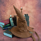 Fashion Witch & Wizard Hat – Movie-Inspired Sorting Hat Leather-Nextora