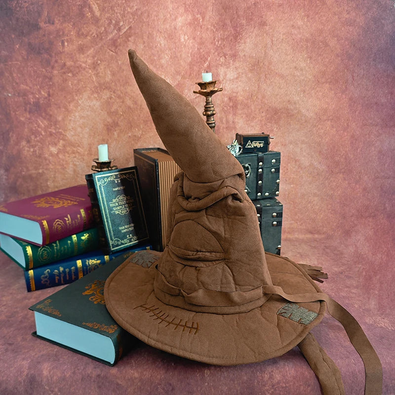 Fashion Witch & Wizard Hat – Movie-Inspired Sorting Hat Leather-Nextora