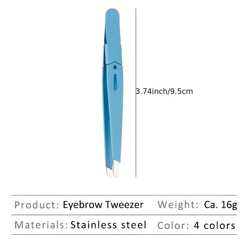 Colorful Eyebrow Tweezer – Precision Hair Removal Tool-Nextora