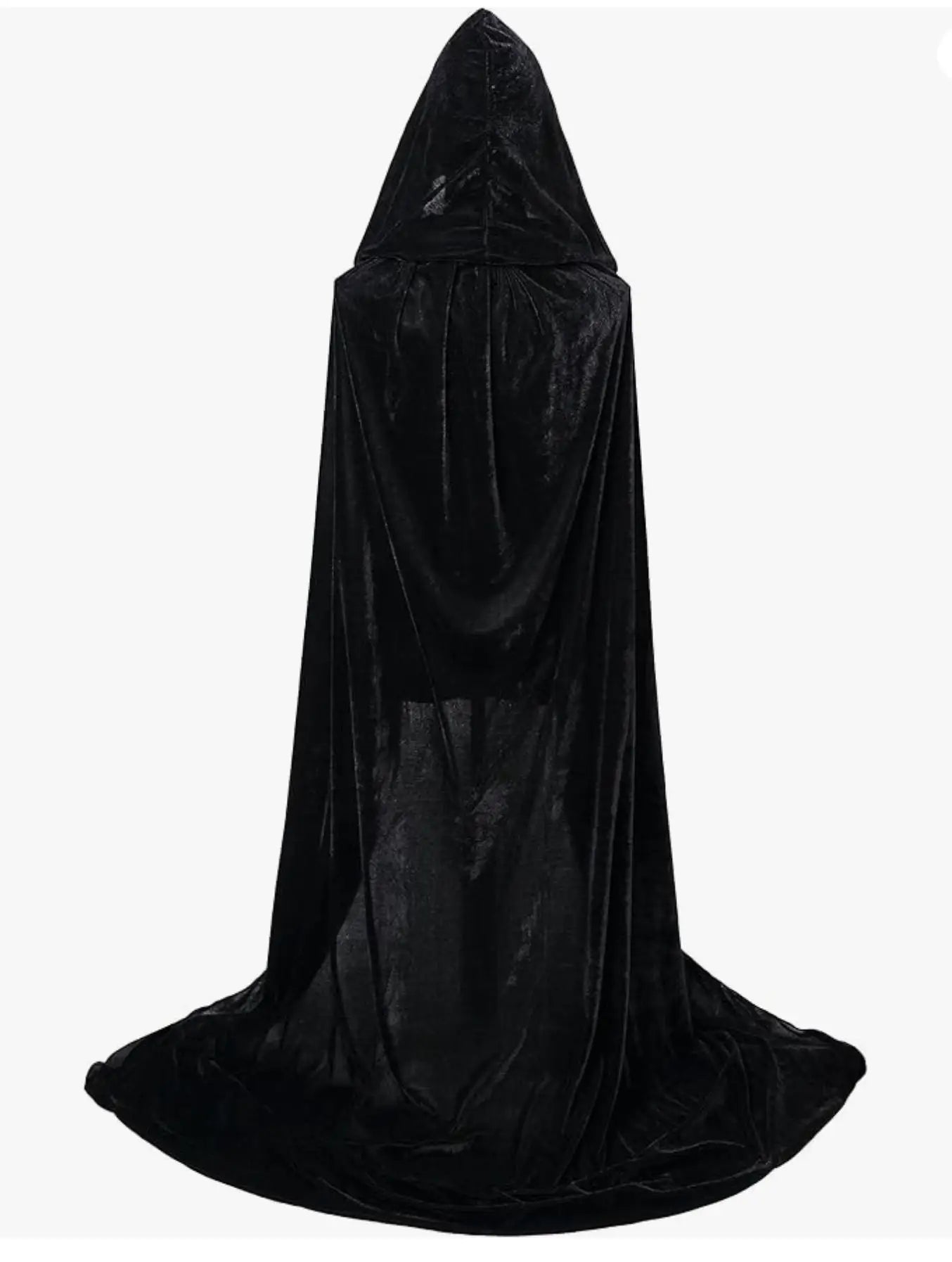 Christmas Velvet Grim Reaper Cloak – Long Hooded Cape-Nextora