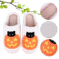 Halloween Plush Slippers – Anti-Slip Thermal Flat Slippers-Nextora