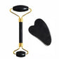 Natural Jade Roller Gua Sha – Stone Face and Body Massage Tool-Nextora
