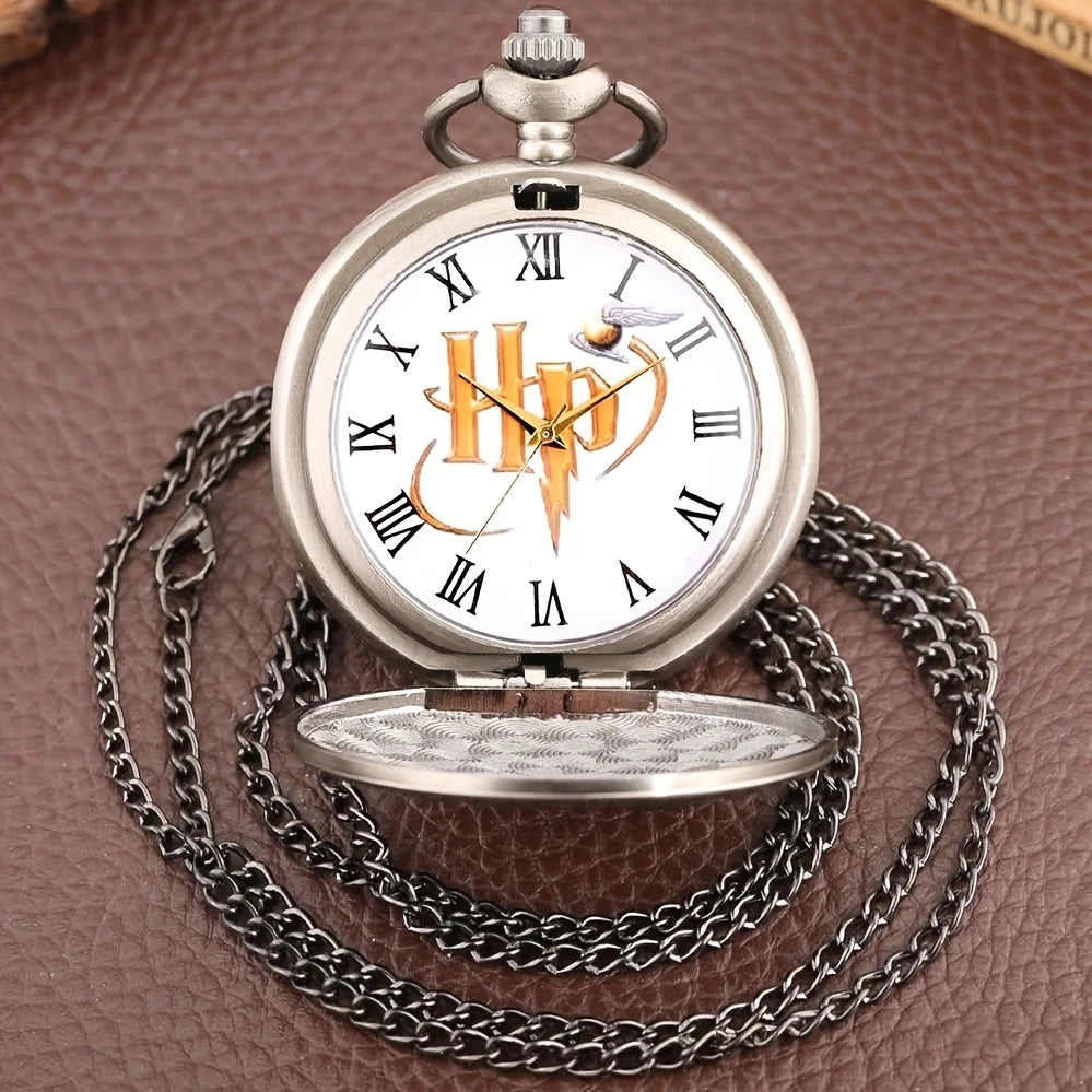 Golden Thief Necklace Pocket Watch – Hogwarts Inspired-Nextora