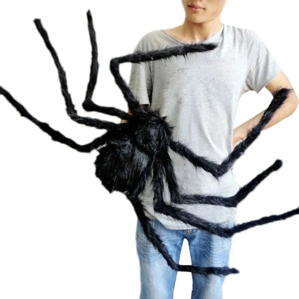 Halloween Big Plush Spider – Horror Party Decoration-Nextora