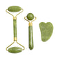 Natural Jade Roller Gua Sha – Stone Face and Body Massage Tool-Nextora