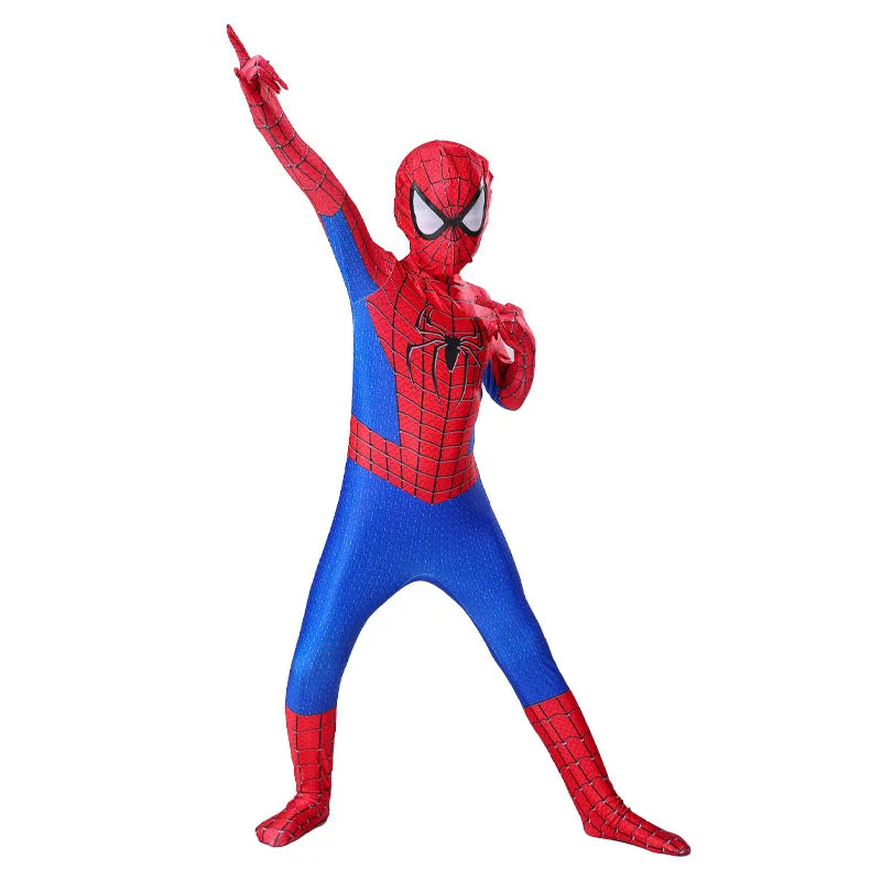 Spiderman Cosplay Jumpsuit – Fantasy Costume for Boys & Girls-Nextora