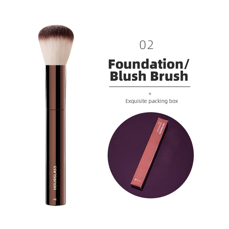 Hourglass Makeup Brushes Powder Foundation-Nextora
