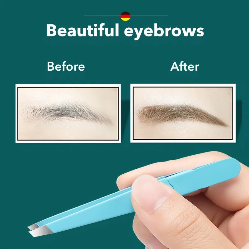 Colorful Eyebrow Tweezer – Precision Hair Removal Tool-Nextora