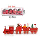 Christmas Wood Train Decoration – Festive Ornaments-Nextora