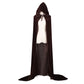 Christmas Velvet Grim Reaper Cloak – Long Hooded Cape-Nextora