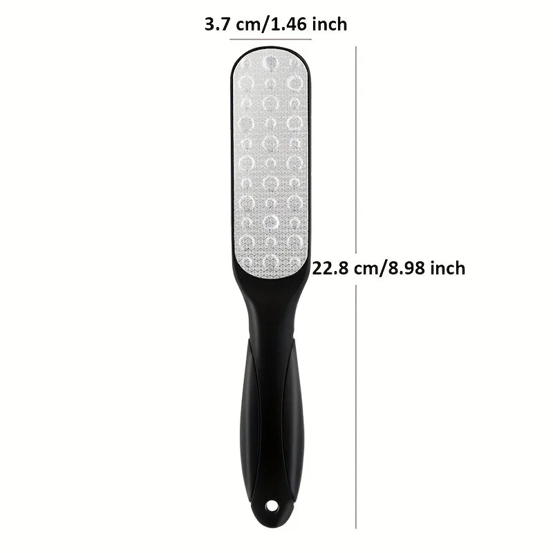 High-Quality 304 Stainless Steel Foot File – Double-Sided Pedicure Tool-Nextora