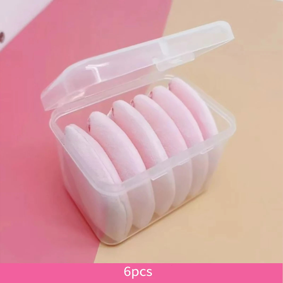 Flocked Cushion Makeup Puff – Suitable for Dry & Wet Use-Nextora