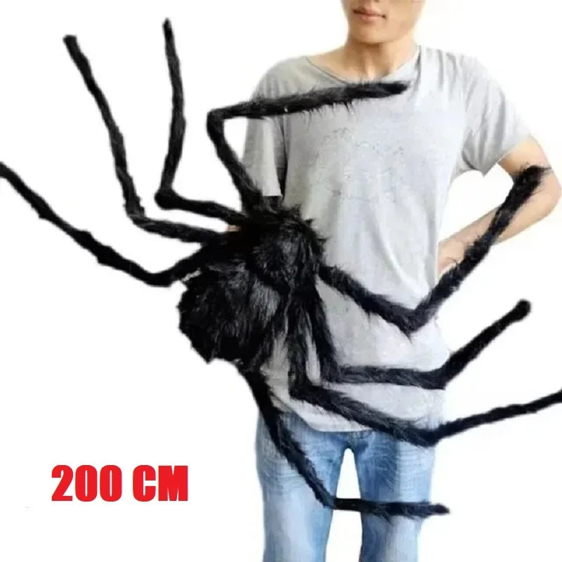 Halloween Big Plush Spider – Horror Party Decoration-Nextora