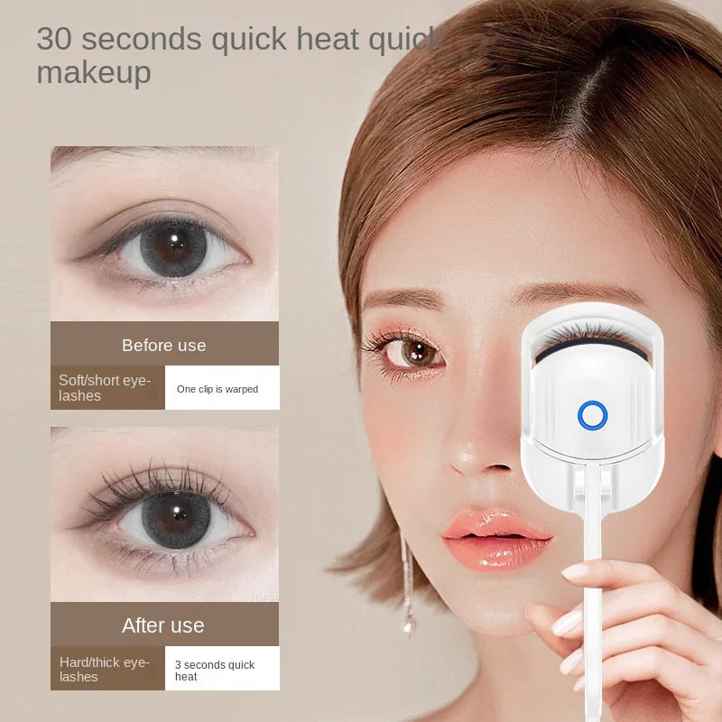 QIWU Eyelash Curler Portable Electric Comb Eye-Nextora
