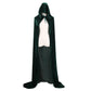 Christmas Velvet Grim Reaper Cloak – Long Hooded Cape-Nextora