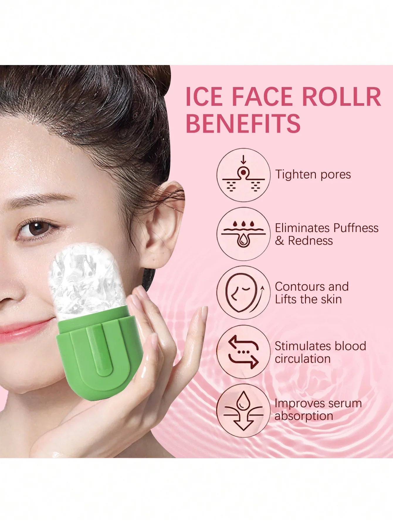 Back Shape Upgraded Face and Eye Ice Roller-Nextora