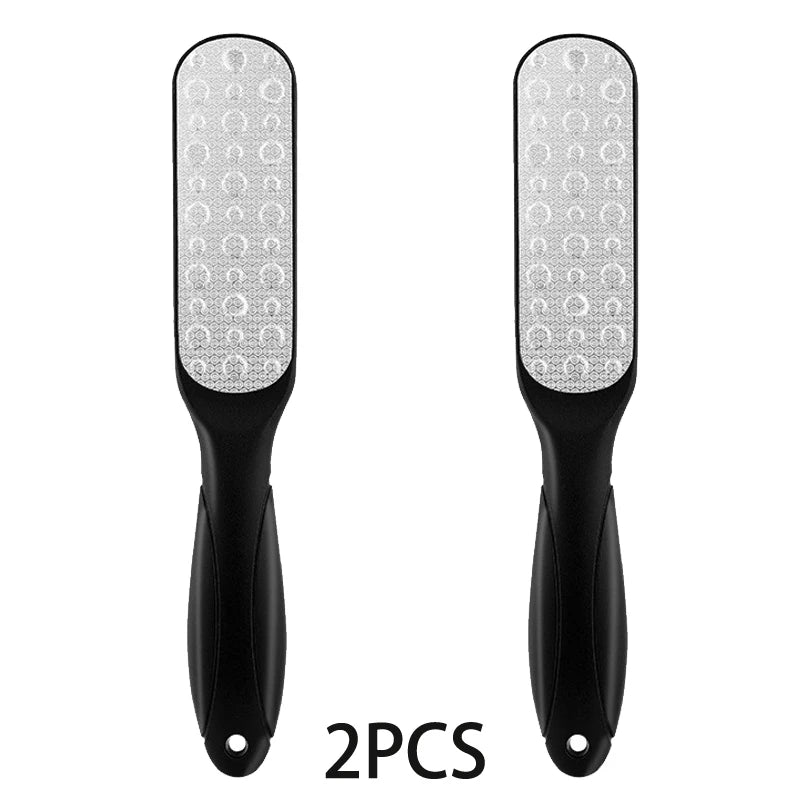 High-Quality 304 Stainless Steel Foot File – Double-Sided Pedicure Tool-Nextora