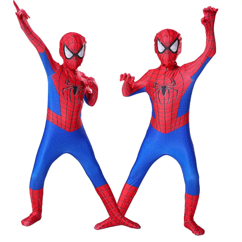 Spiderman Cosplay Jumpsuit – Fantasy Costume for Boys & Girls-Nextora