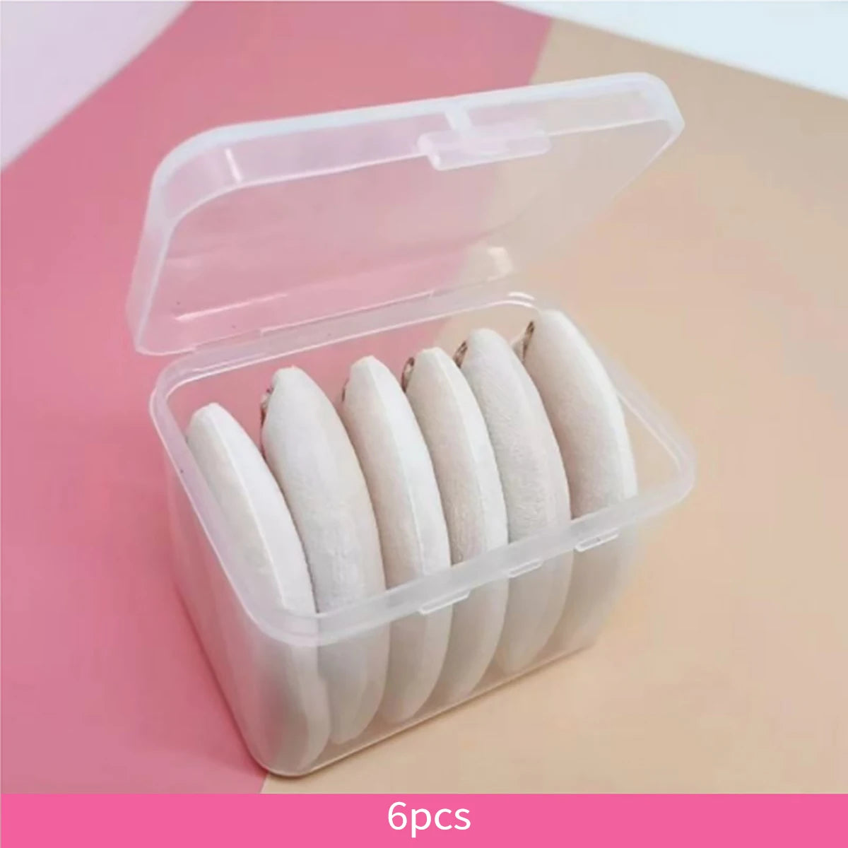 Flocked Cushion Makeup Puff – Suitable for Dry & Wet Use-Nextora