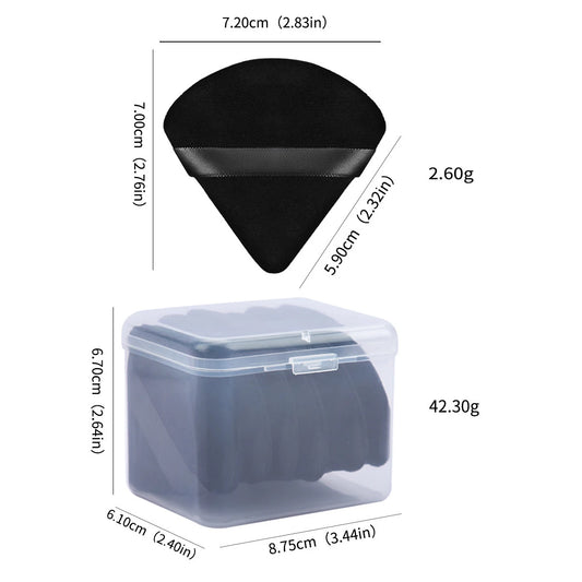 Flocked Cushion Makeup Puff – Suitable for Dry & Wet Use-Nextora