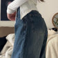 Slimming And Wide Leg Jeans
