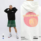 Fleece Loose Printed Hoodie