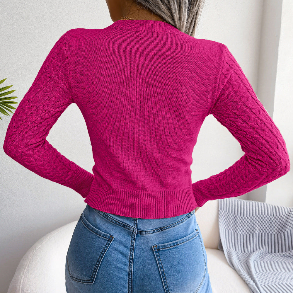 Long Sleeve Round Neck