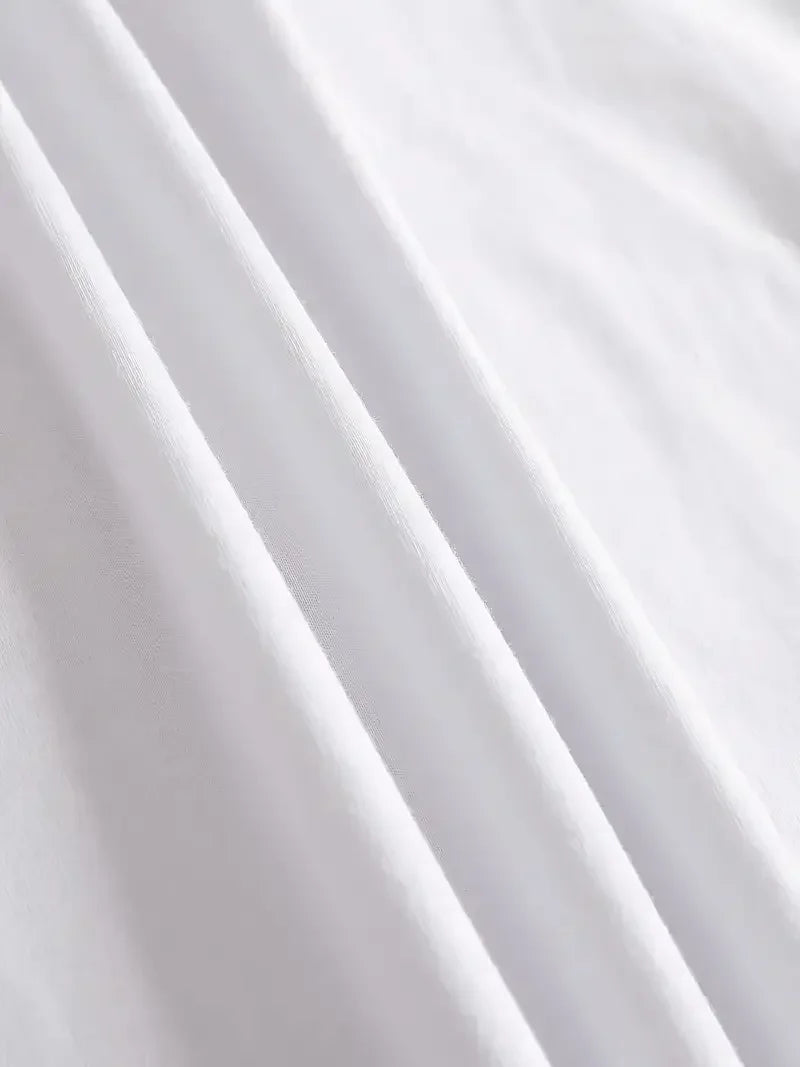 Charming Cat Print Summer Tee-Nextora