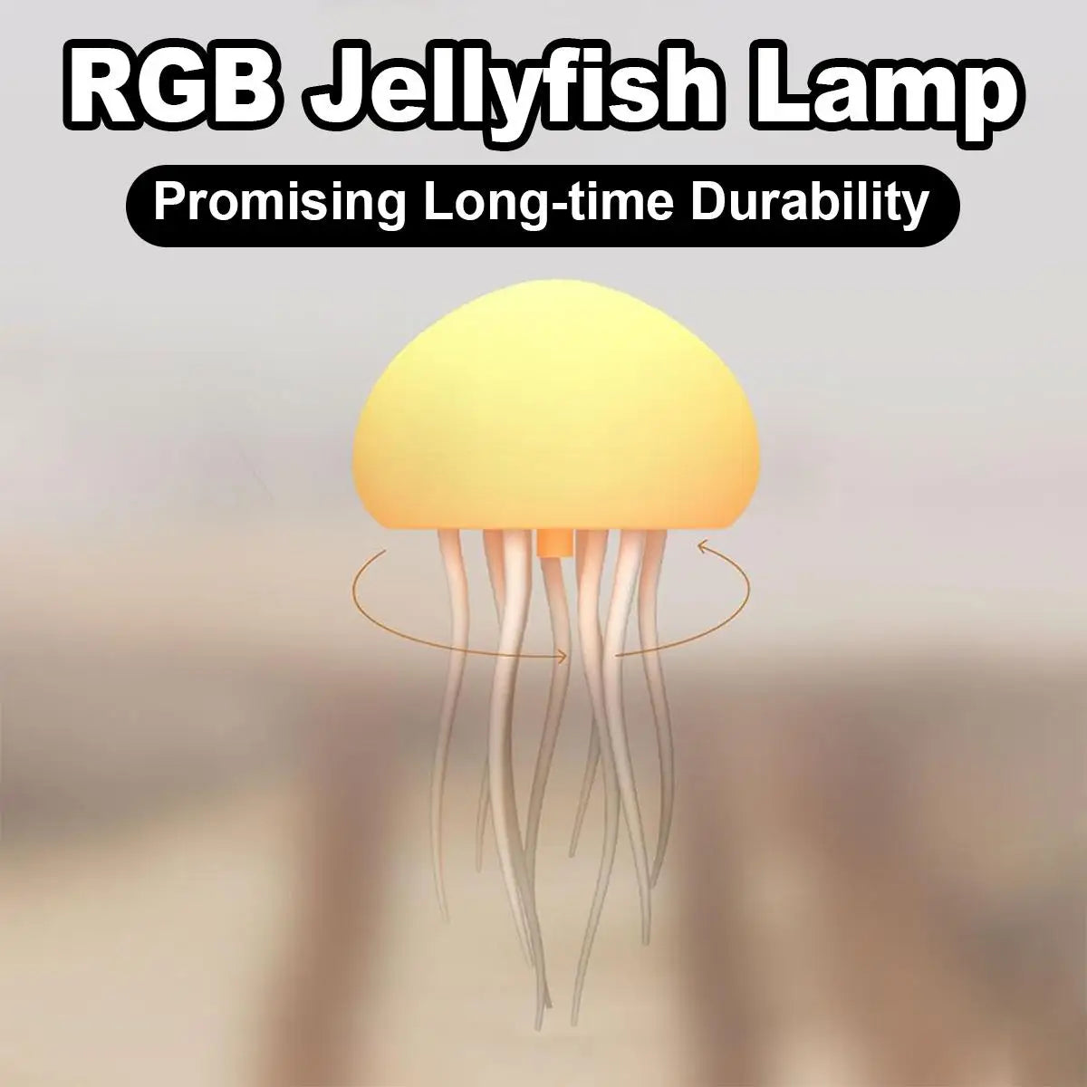 JellyGlo Hanging Jellyfish Mood Lamp – Ambient Lighting Decor-Nextora