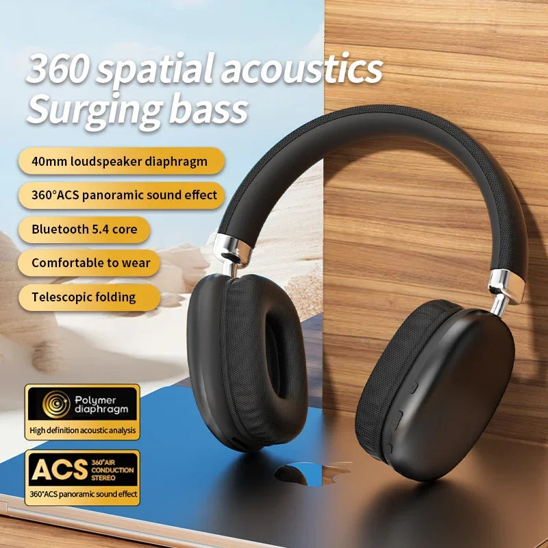 Air Max Wireless Headphones – Bluetooth Stereo Headset-Nextora