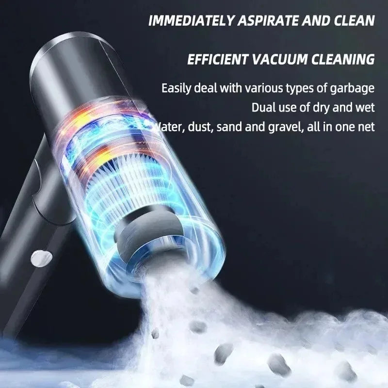 Handy Wireless Car Vacuum – Portable Auto Cleaner-Nextora